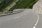 Road, Grimsel Pass, Bern, Wallis, Schweiz