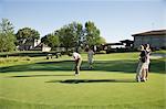 Les gens jouer au Golf, Burlington, Ontario, Canada