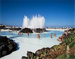 Le Lido, Puerto de la Cruz, Tenerife, îles Canaries Espagne, Atlantique, Europe