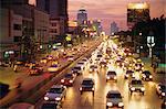 Trafic, Bangkok, Thaïlande, Asie