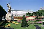 Mirabell Gardens and Schloss Mirabell, Salzburg, Austria, Europe