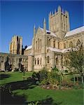 The Cathedral at Wells, Somerset, England, UK