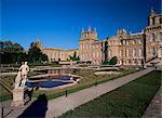 Die Wasser-Terrasse-Garten, Blenheim Palace, UNESCO Weltkulturerbe, Oxfordshire, England, Vereinigtes Königreich, Europa