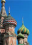 St. Basil's Cathedral, Red Square, UNESCO World Heritage Site, Moscow, Russia, Europe