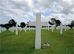 The American Cemetery, Omaha Beach, Colleville-sur-Mer, Normandy, France, Europe
