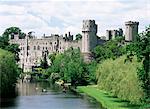 Château de Warwick, Warwick, Warwickshire, Angleterre, Royaume-Uni, Europe
