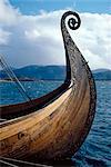 Oseberg replica Viking ship, Norway