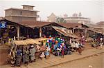 Street scene, Porto Novo, Benin, West Africa, Africa