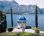Jardins de la Villa Melzi, lac de Côme, Lombardie, Italie, Europe