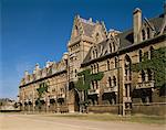 Pré bâtiments, Christ Church College, Oxford, Oxfordshire, Angleterre, Royaume-Uni, Europe