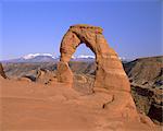 Délicate arche, Parc National des Arches, Utah, États-Unis d'Amérique, l'Amérique du Nord
