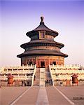 Die Halle des Gebetes für gute Ernten, Himmelstempel, Tiantan Gongyuan, UNESCO Weltkulturerbe, Peking, China, Asien