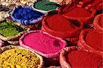 Colorants pour vente, Katmandou, Népal, Asie