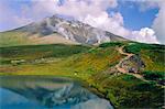 Évents de soufre, Mt., Japon, Asie (2290m), Parc National de Daisetsuzan, Hokkaido, Japon