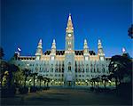 Rathaus (hôtel de ville), Vienne, Autriche, Europe