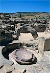 Su Nuraxi nuragic complex, dating from 1500 BC, Barumini, UNESCO World Heritage Site, island of Sardinia, Italy, Mediterranean, Europe