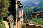 Das alte Dorf Limeuil, Tal der Dordogne, Aquitaine, Frankreich, Europa