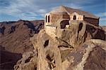 Holy Trinity Chapel, rebuilt in 1934 on summit of Mount Sinai, where Moses received the Ten Commandments, Egypt, North Africa, Africa