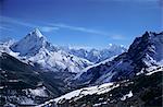 Ama Dablam peak, région de Mt Everest, Himalaya, Népal