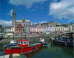 Le port de Cobh, Munster, comté de Cork, Irlande, Europe