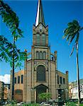 The cathedral at Fort de France, Martinique, Lesser Antilles, West Indies, Caribbean, Central America