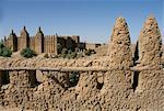 La grande mosquée, Djenné, Mali, l'UNESCO World Heritage Site, Afrique