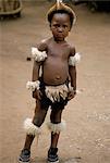 Zulu boy, Zulu village, Zululand, South Africa, Africa