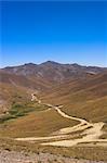 Col de Hajigak, 12140ft (3700m), entre Kaboul et Bamiyan (route du Sud), Afghanistan, Asie