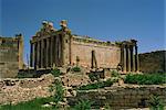 Temple de Bacchus, Baalbek, patrimoine mondial UNESCO, Nord Bekaa, Liban, Moyen-Orient