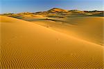 Dünen von Erg Chebbi, Sahara Wüste in der Nähe von Merzouga, Marokko, Nordafrika