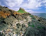 Lindisfarne castle, Lindisfarne, Holy Island, Northumberland, England, United Kingdom, Europe