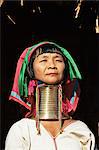 Paduang woman (Long-necked people) (Long-Necked Karen), Mae Hong Son, Thailand, Southeast Asia, Asia