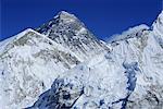 Mont Everest depuis le Kala Pata, Himalaya, Népal, Asie