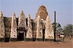 Larabanga Moschee, angeblich das älteste Gebäude in Ghana, Westafrika, Ghana, Afrika