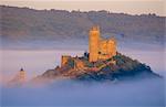 Burg Najac, Aveyron, Midi-Pyrenees, Frankreich, Europa