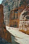 The Treasury, Nabatean archaeological site, Petra, Jordan, Middle East
