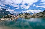 Lac Blanc, Chamonix, Haute-Savoie, Rhône-Alpes, France, Europe