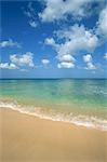 Stille Wasser am Strand Paynes Bay, Barbados, Antillen, Karibik, Mittelamerika