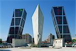 Plaza Castilla, Madrid, Espagne, Europe