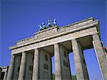 Brandenburg Gate, Berlin, Allemagne, Europe