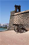 Castillo de San Gabriel, Arrecife, Lanzarote, îles Canaries, Espagne, Atlantique, Europe