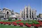 Piazza del Duomo, Milan, Lombardie, Italie, Europe