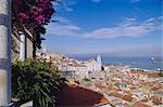 Alfama et Rio Tejo (tage), Lisbonne, Portugal, Europe