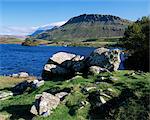 Lacs de Gregennan, Parc National de Snowdonia, Gwynedd, pays de Galles, Royaume-Uni, Europe