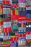 Patchwork quilt, San Antonio Aguas Calientes, au Guatemala, Amérique centrale