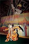 Master puppeteer at work, Mandalay, Myanmar (Burma), Asia
