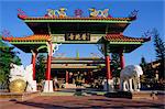 The main Chinese temple in Kota Kinabalu, Sabah, island of Borneo, Malaysia, Asia