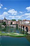 The town of Albi, Tarn River, Tarn Region, Midi Pyrenees, France, Europe