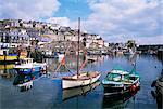 Harbour, Mevagissey, Cornwall, United Kingdom, Europe