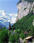 Lauterbrunnen, Jungfrau région, Suisse, Europe